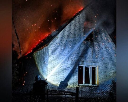 На Львівщині під час пожежі в будинку загинула 69-річна жінка