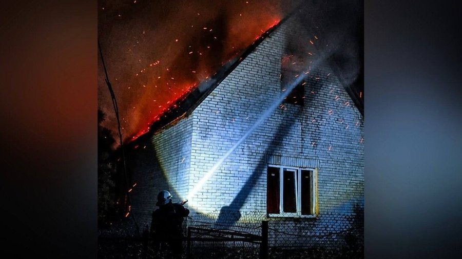 На Львівщині під час пожежі в будинку загинула 69-річна жінка