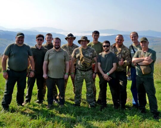 «Захист Львівщини» провів навчання під час польового вишколу «Карпатський щит-2026» (фото)