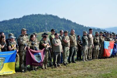 «Захист Львівщини» провів навчання під час польового вишколу «Карпатський щит-2026» (фото)