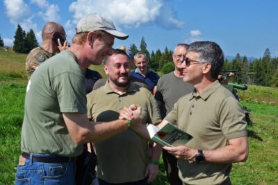 «Захист Львівщини» провів навчання під час польового вишколу «Карпатський щит-2026» (фото)
