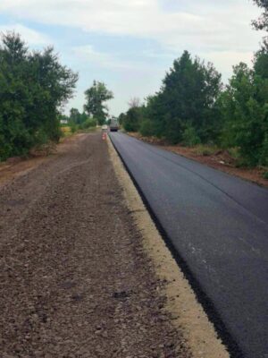 На Львівщині відновили 1,6 км дороги між Грядкою та Городжевом (фото)