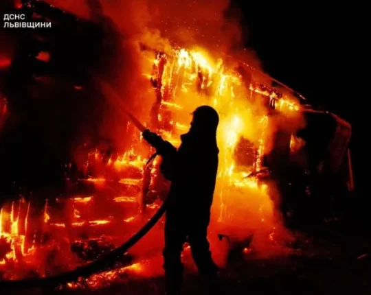На Львівщині вщент згорів житловий будинок