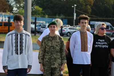 У Львові підняли Прапор Надії на підтримку військовополонених та зниклих безвісти (фото)