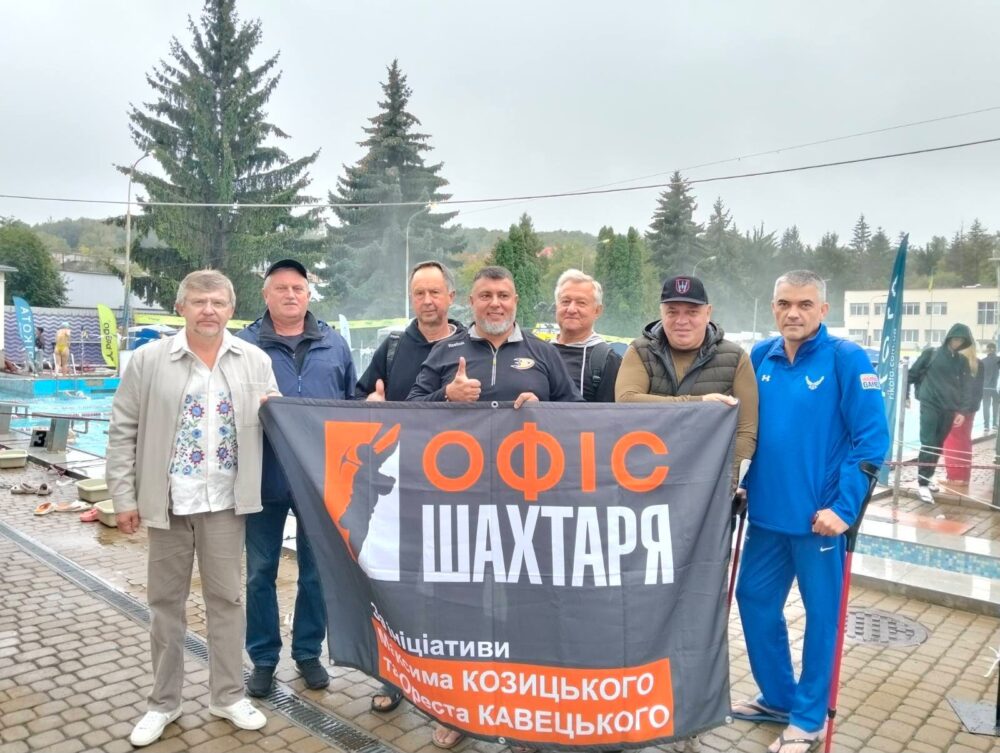 Ветерани із Шептицького здобули чотири золоті медалі на Відкритому Кубку Львова з плавання (фото)