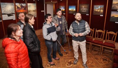 У музеї Михайла Грушевського відкрили виставку картин ветерана Руслана Кухти (фото)