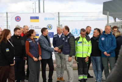 Львівська команда екстреної медичної допомоги стала першою у світі, яку ВООЗ сертифікував для медичної евакуації в дорозі (фото)