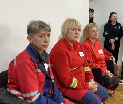 Медики обласного центру екстреної медичної допомоги склали незалежний іспит з медицини невідкладних станів (фото)
